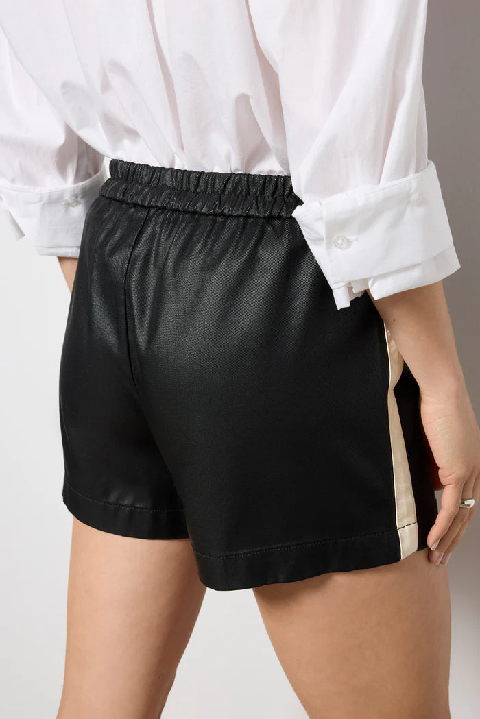 Coated Twill Track Shorts Sanctuary