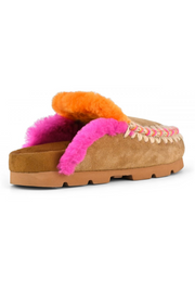 Winter Bio Overstitching Slippers | Mou Mou