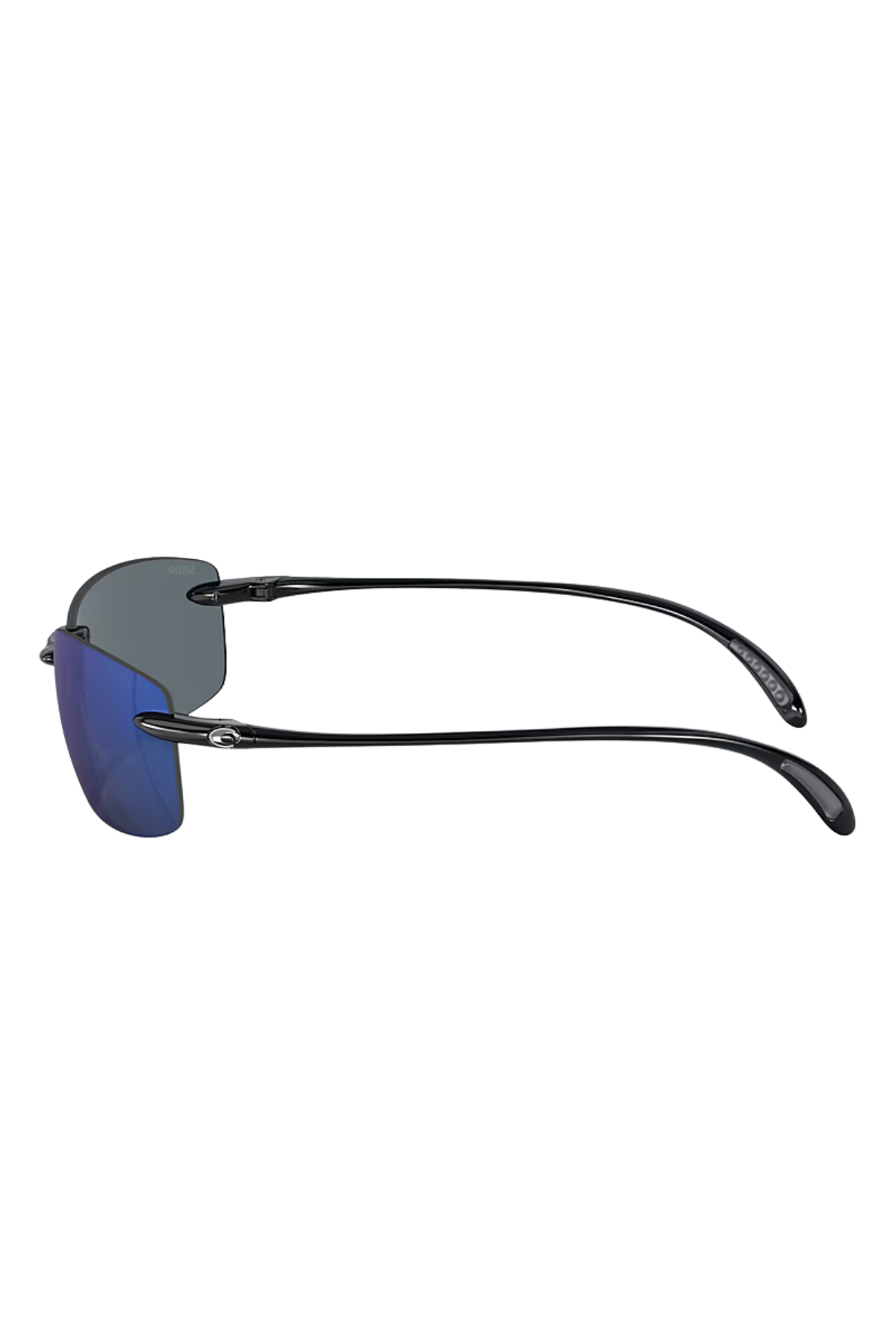 Ballast Sunglasses 580P in Shiny Black/Blue | Costa COSTA DEL MAR