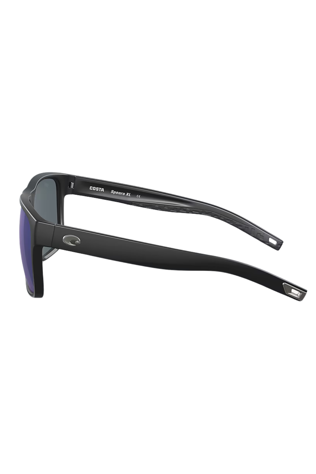 Spearo XL Sunglasses 580G in Matte Black/Blue | Costa Shop Expeditions