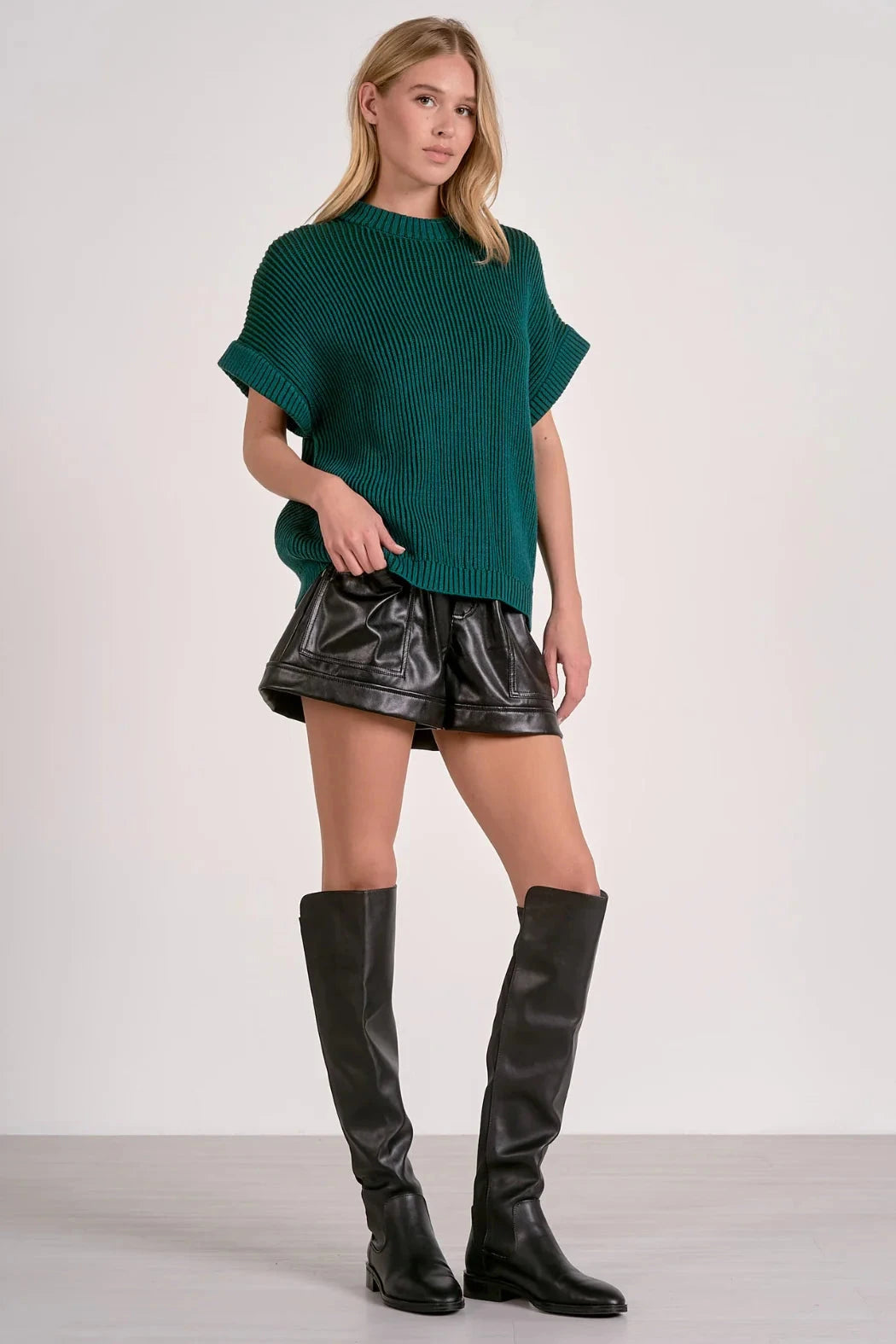 Selina Two-Tone Sweater Elan