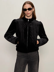 Quilted Velvet Jacket Sanctuary