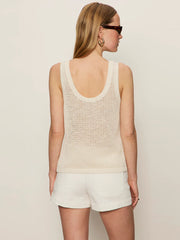 Mesh Stitch Shell Sweater Sanctuary
