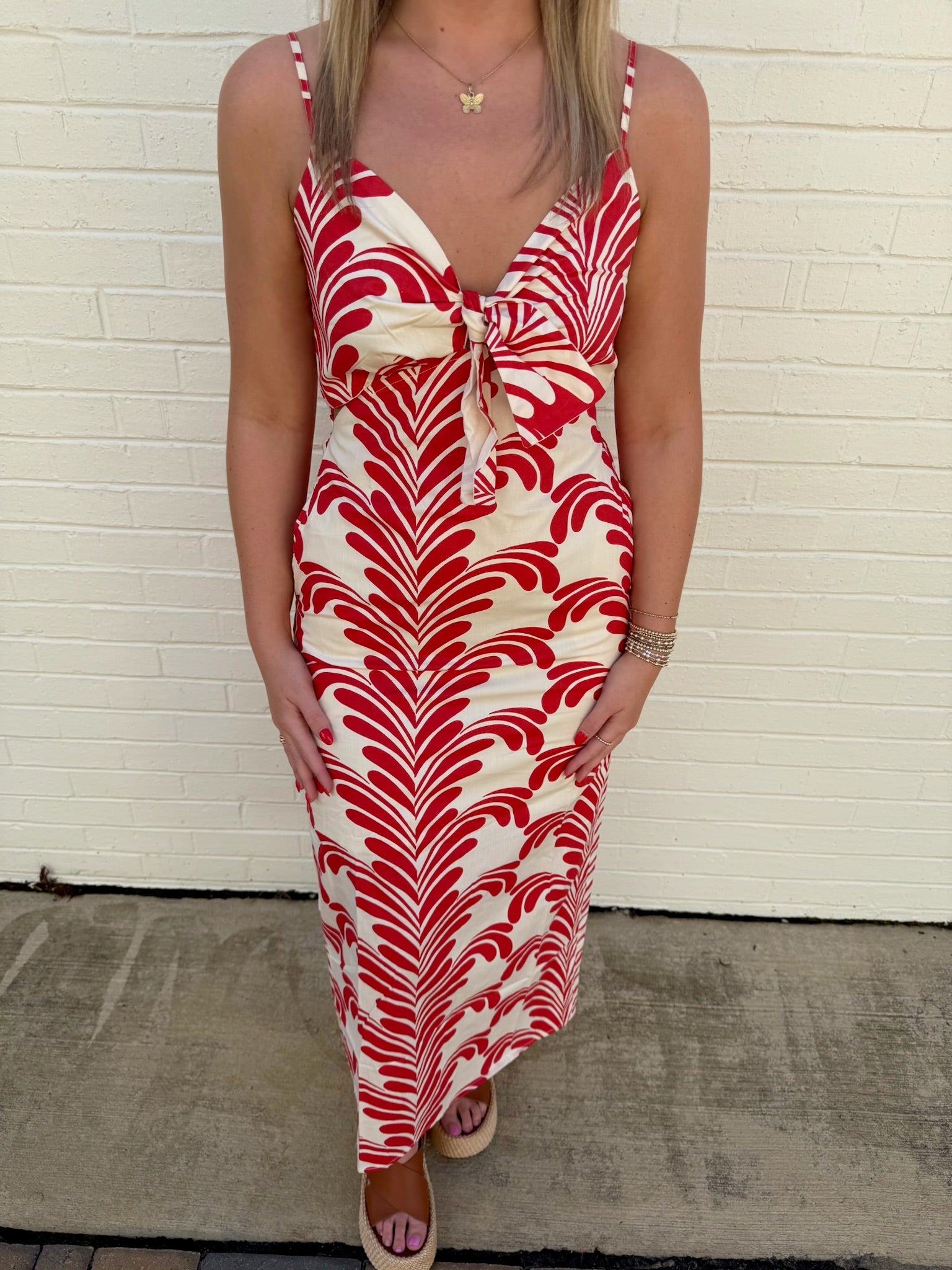ciebon dresses Tamara Tropical Print Halter Maxi Dress main image 0