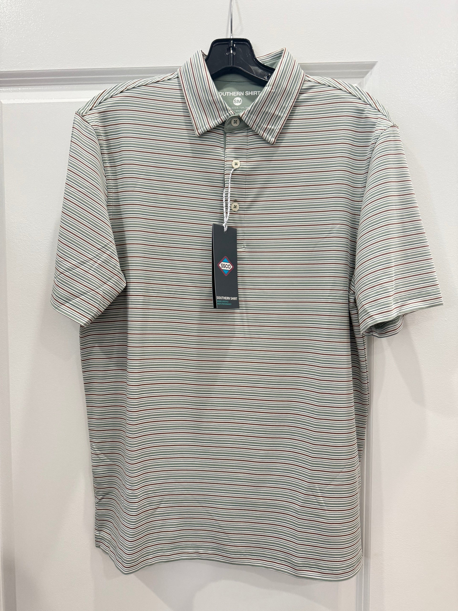 Sawgrass Stripe Polo | Southern Shirt Co. Southern Shirt Co.