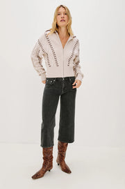 Lune Zip Up Sweater Rails