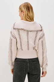 Lune Zip Up Sweater Rails