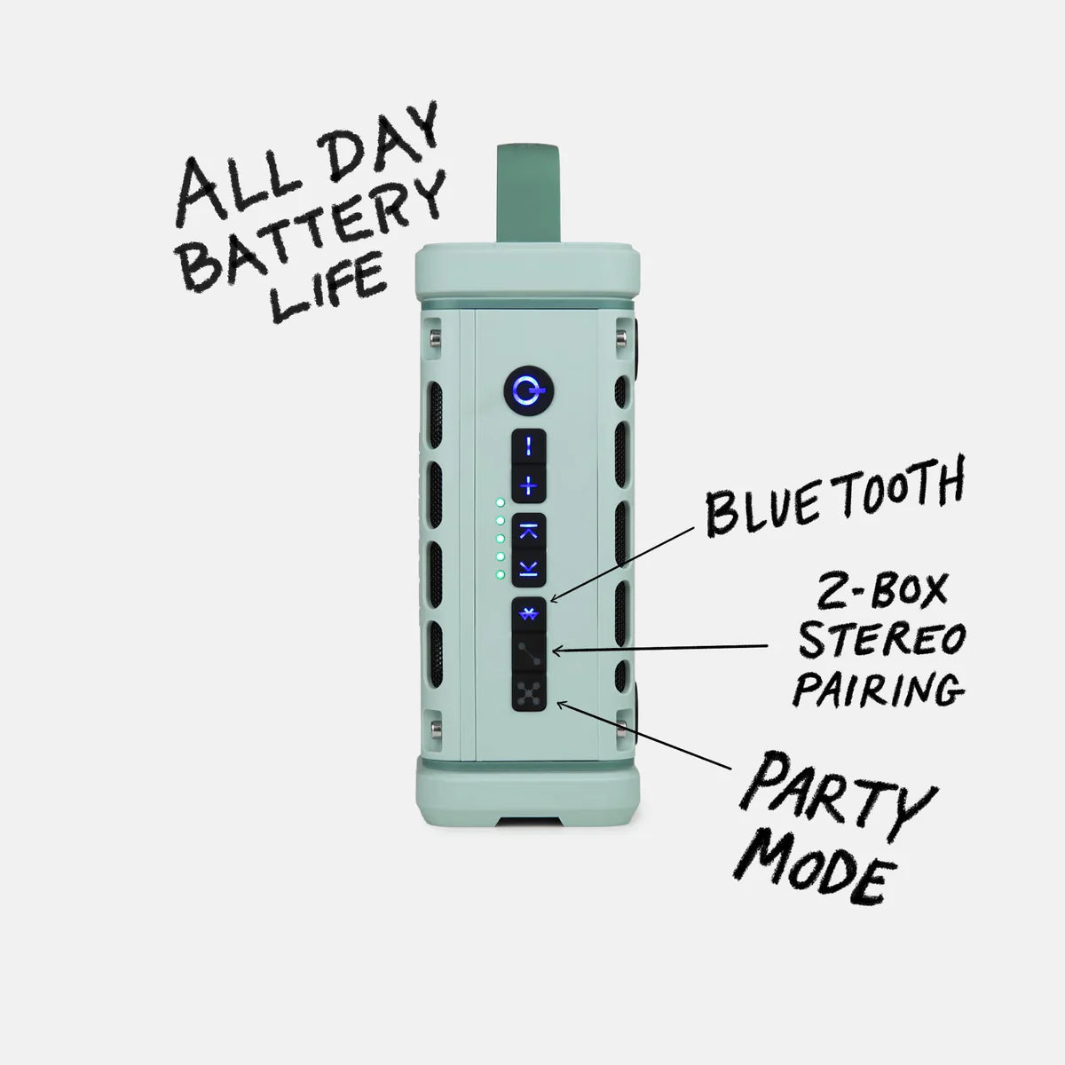 Turtlebox Ranger Speaker - River Rock Turtlebox Audio