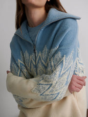 Hedda Fairisle Half-Zip Knit | Varley Varley