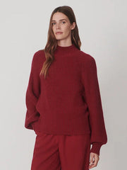 Martina High-Neck Rib Knit | Varley Varley