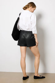 Coated Twill Track Shorts Sanctuary
