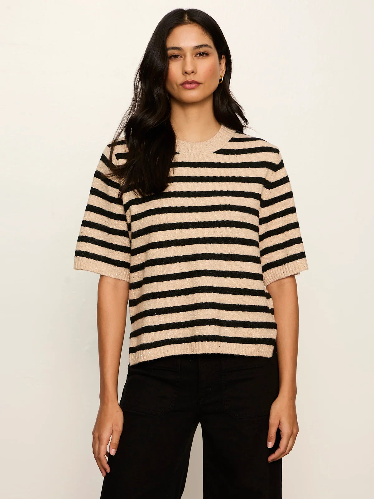 Perfect Sequin Sweater Tee Sanctuary