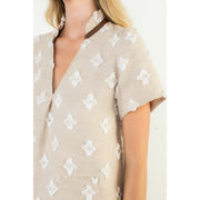 Short Sleeve Detailed Dress THML
