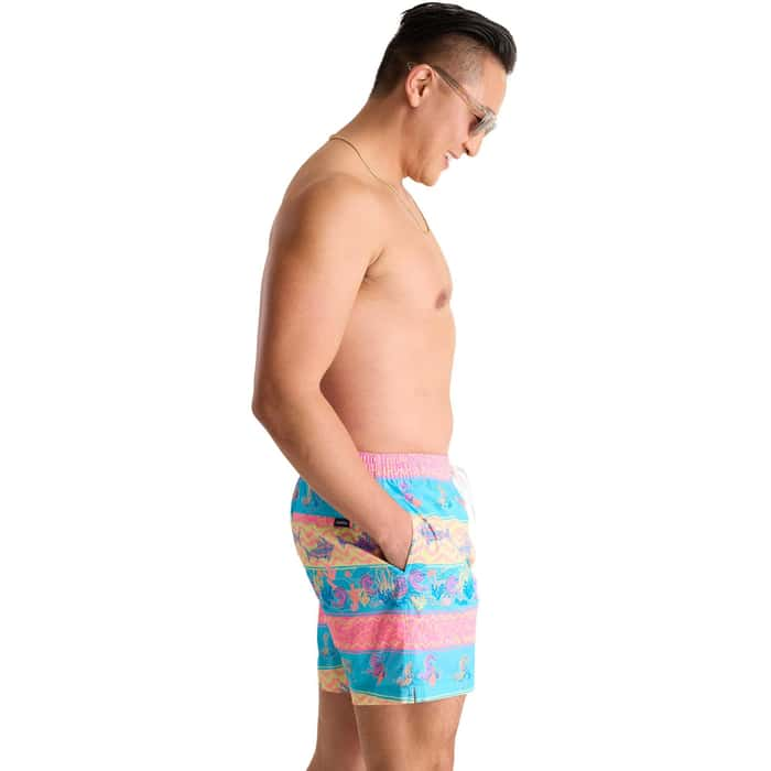 The Rodeo Stingray 5.5" Lined Swim Trunks | Chubbies