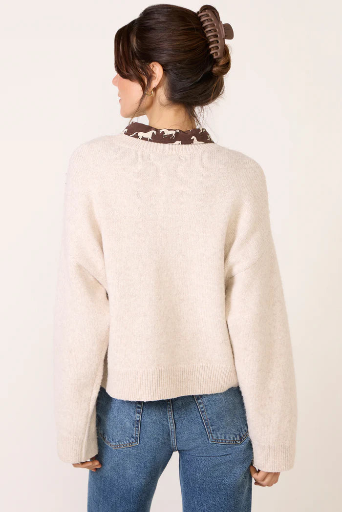 One Pocket Crew Sweater Sanctuary