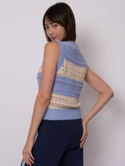 Abigail Sleeveless Crew Neck Pull Over RD Style