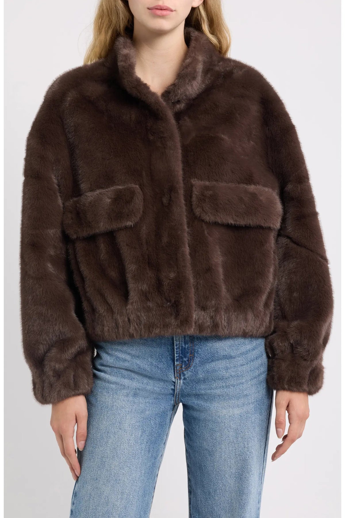 Badet Faux Fur Jacket Deluc