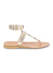 Alexis Leather Metallic Sandals Matisse