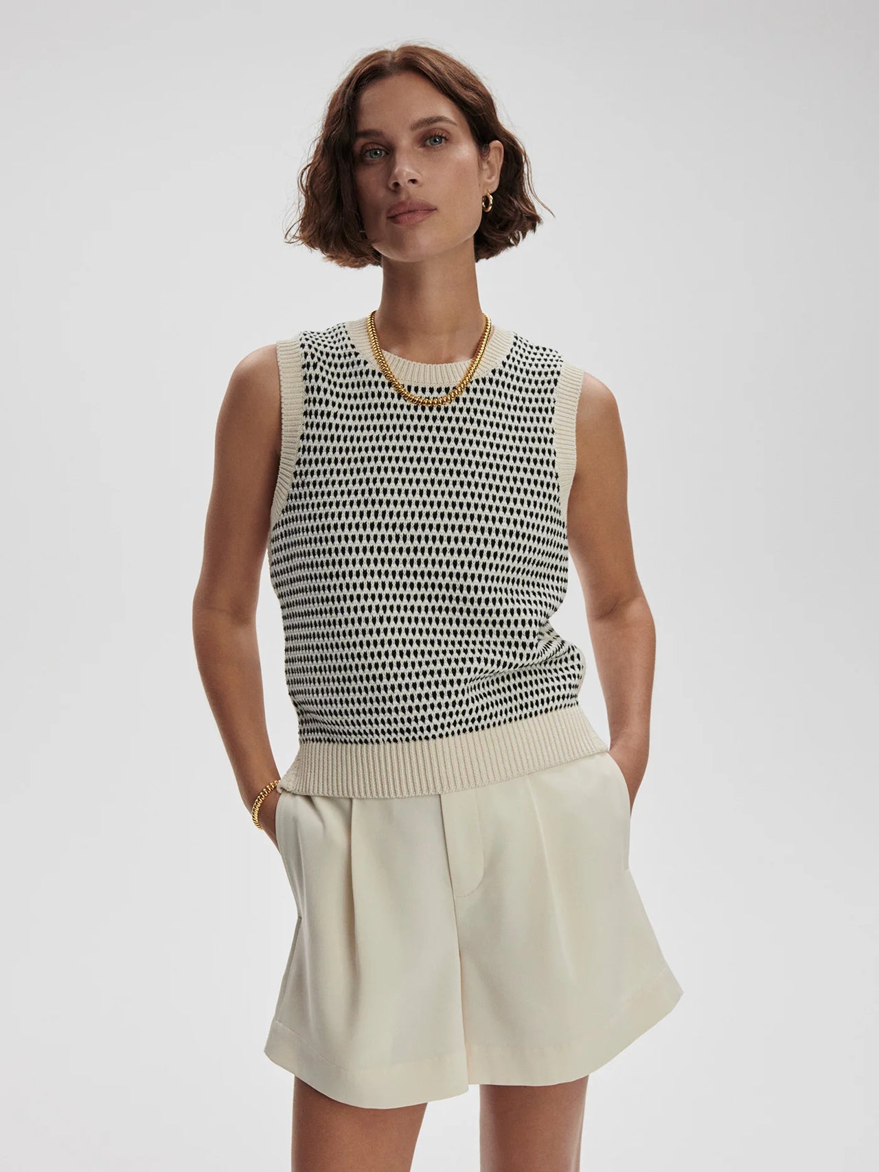 Varley | Knowles Textured Knit Vest