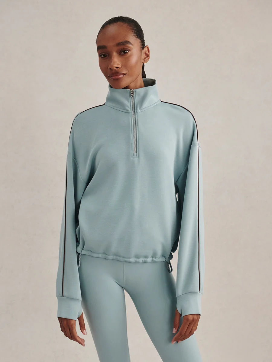 Sian Piped Half-Zip Sweat | Varley Varley