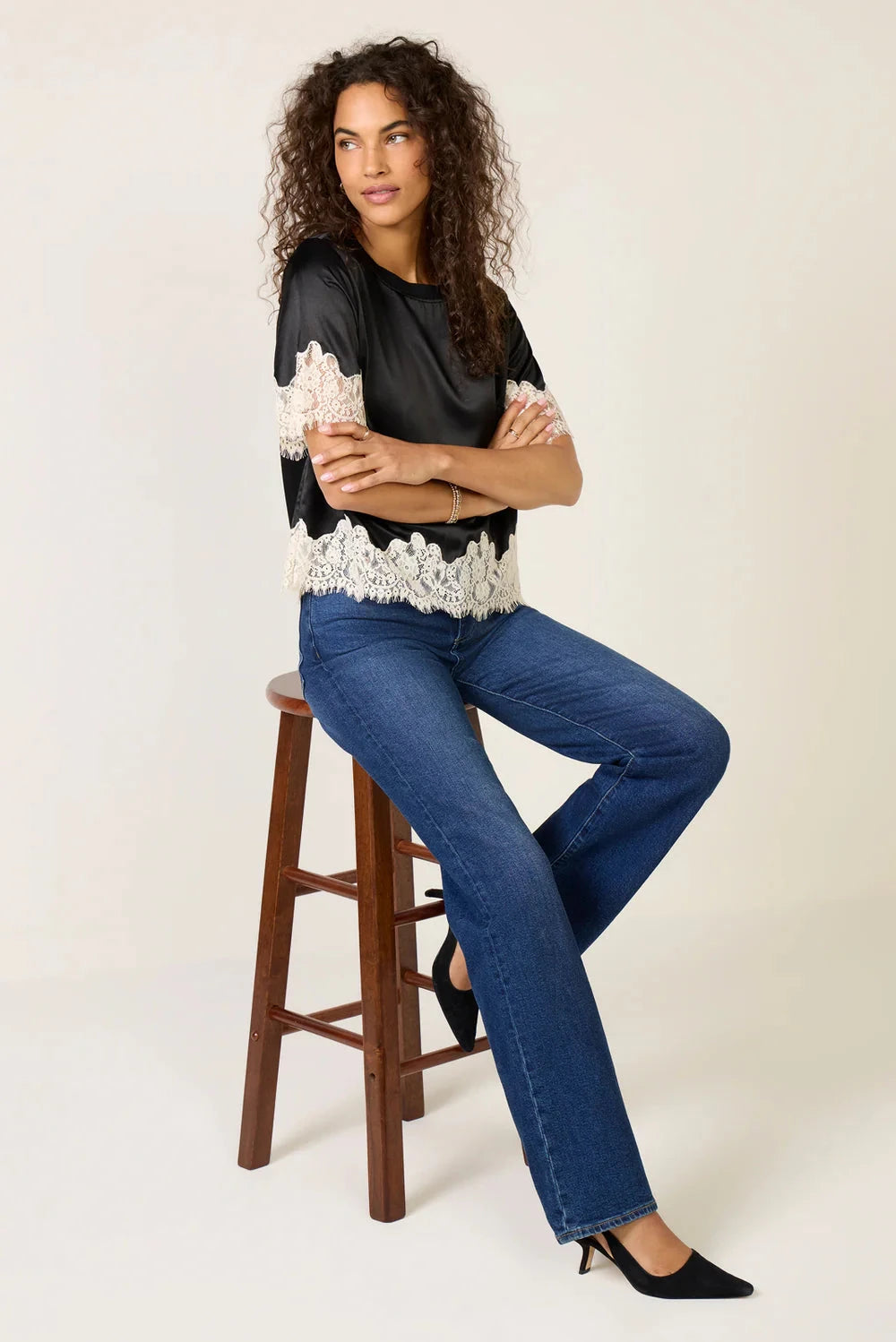 One of a Kind Lace Top Sanctuary