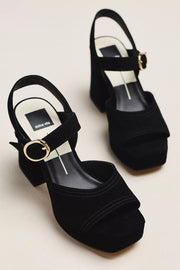 Fatima Suede Platform Heels Dolce Vita