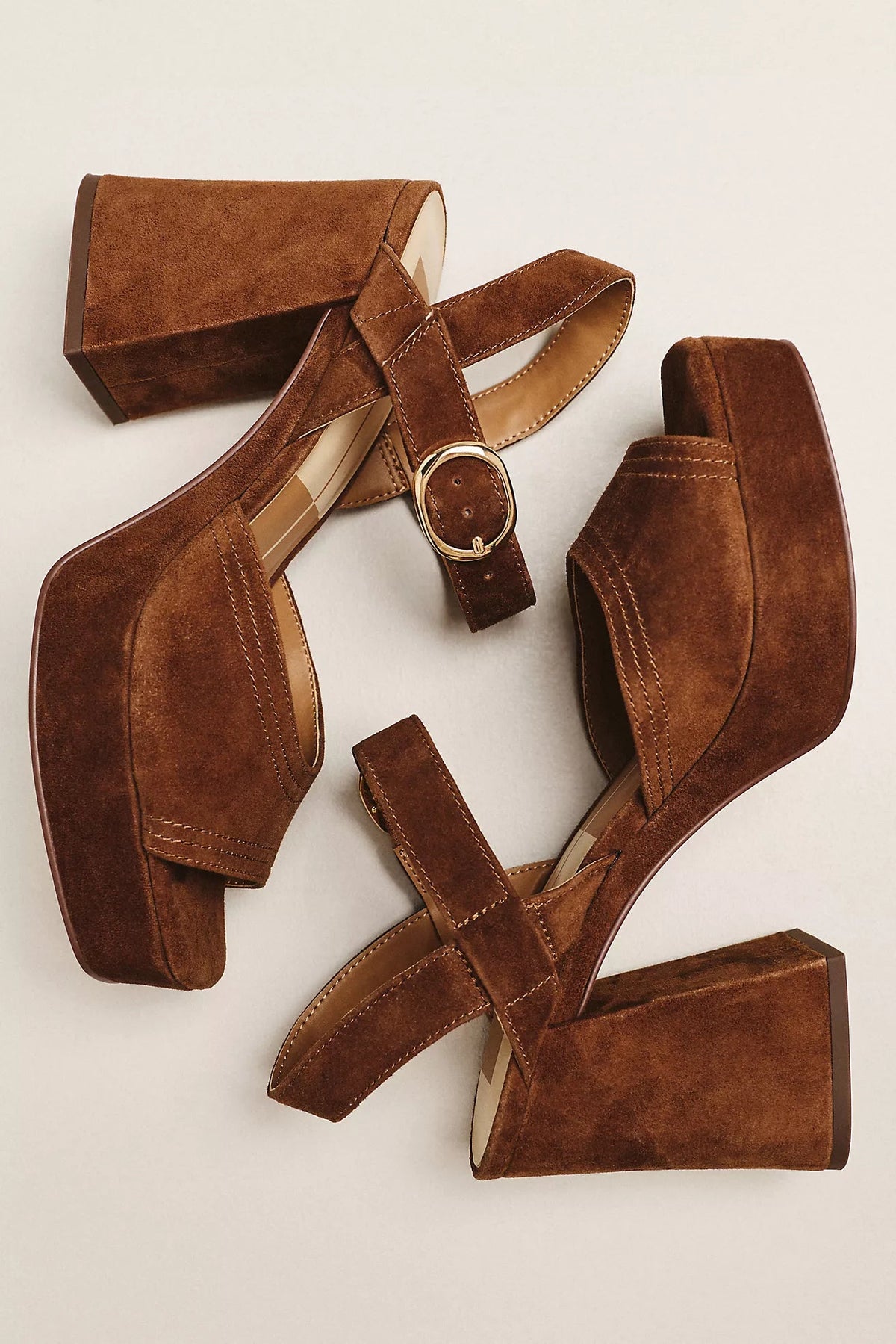 Fatima Suede Platform Heels Dolce Vita