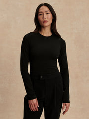 Edna Long Sleeve Fitted Tee | Varley Varley