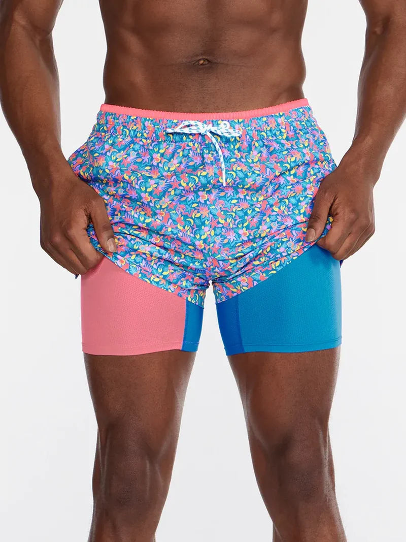 The Spades 7" Lined Swim Trunks | Chubbies