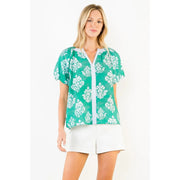 Bubble Sleeve Top THML