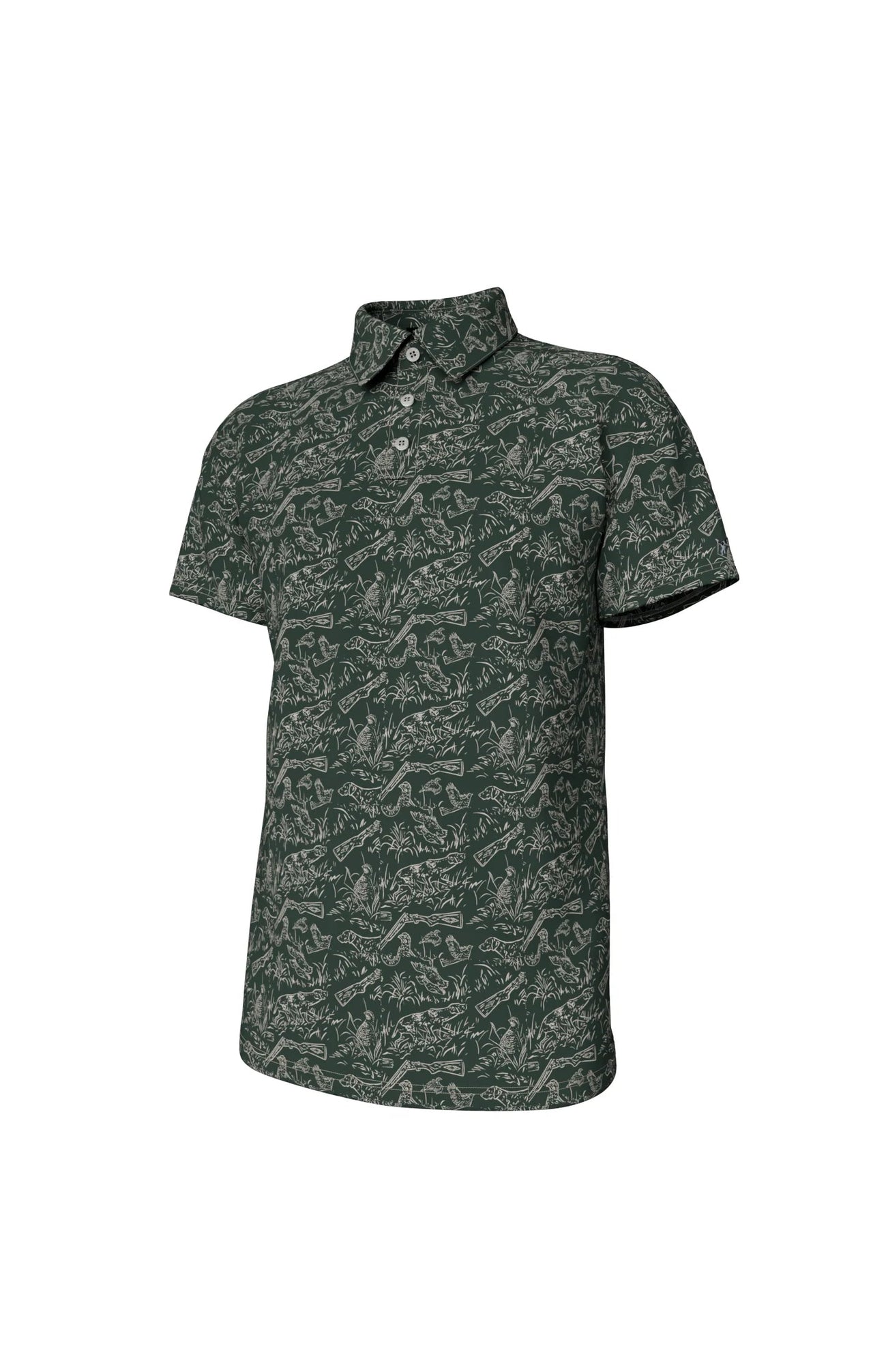 Youth Pointer Pattern Performance Polo | Southern Point Southern Point