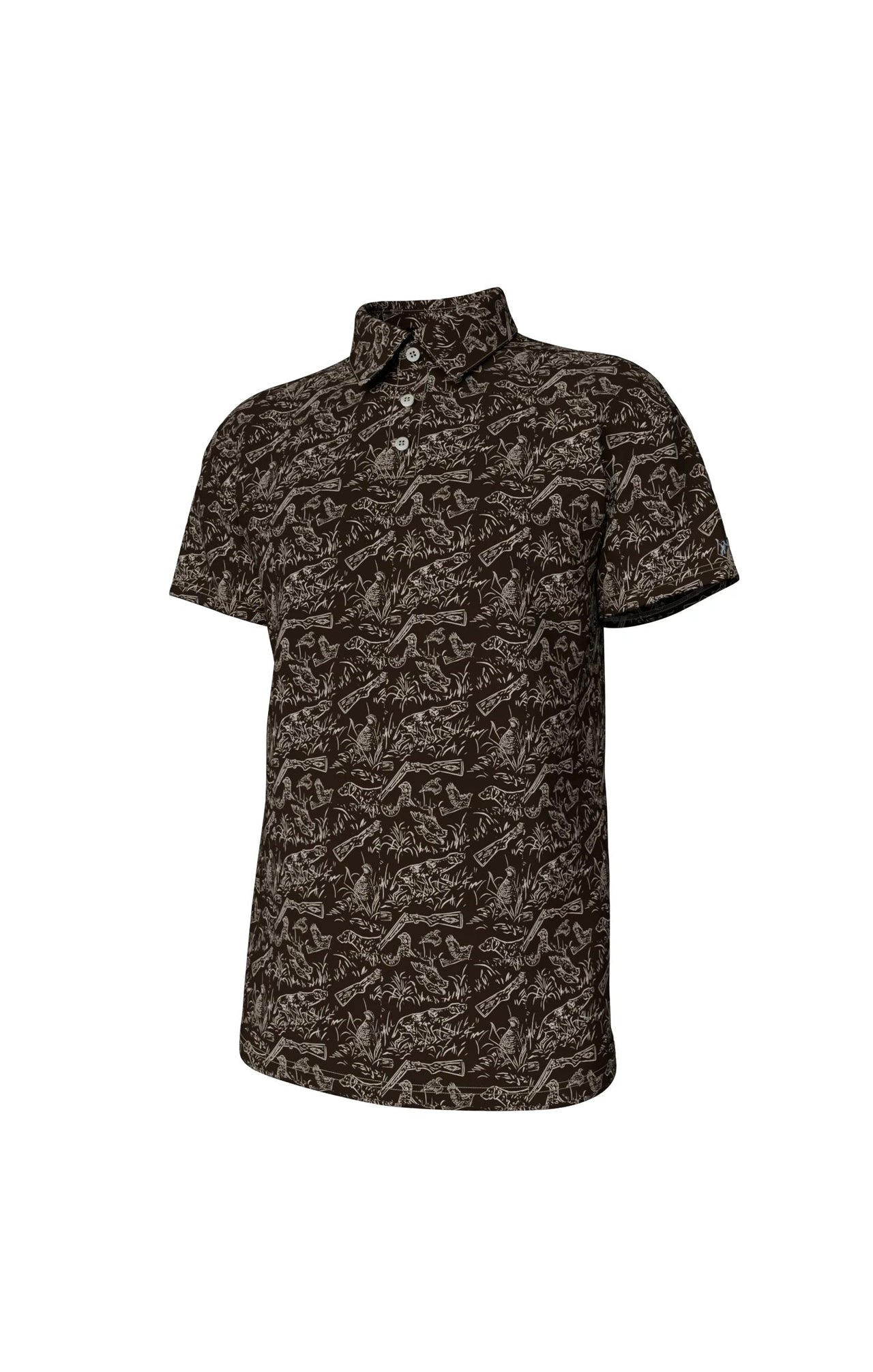 Pointer Pattern Performance Polo | Southern Point Southern Point