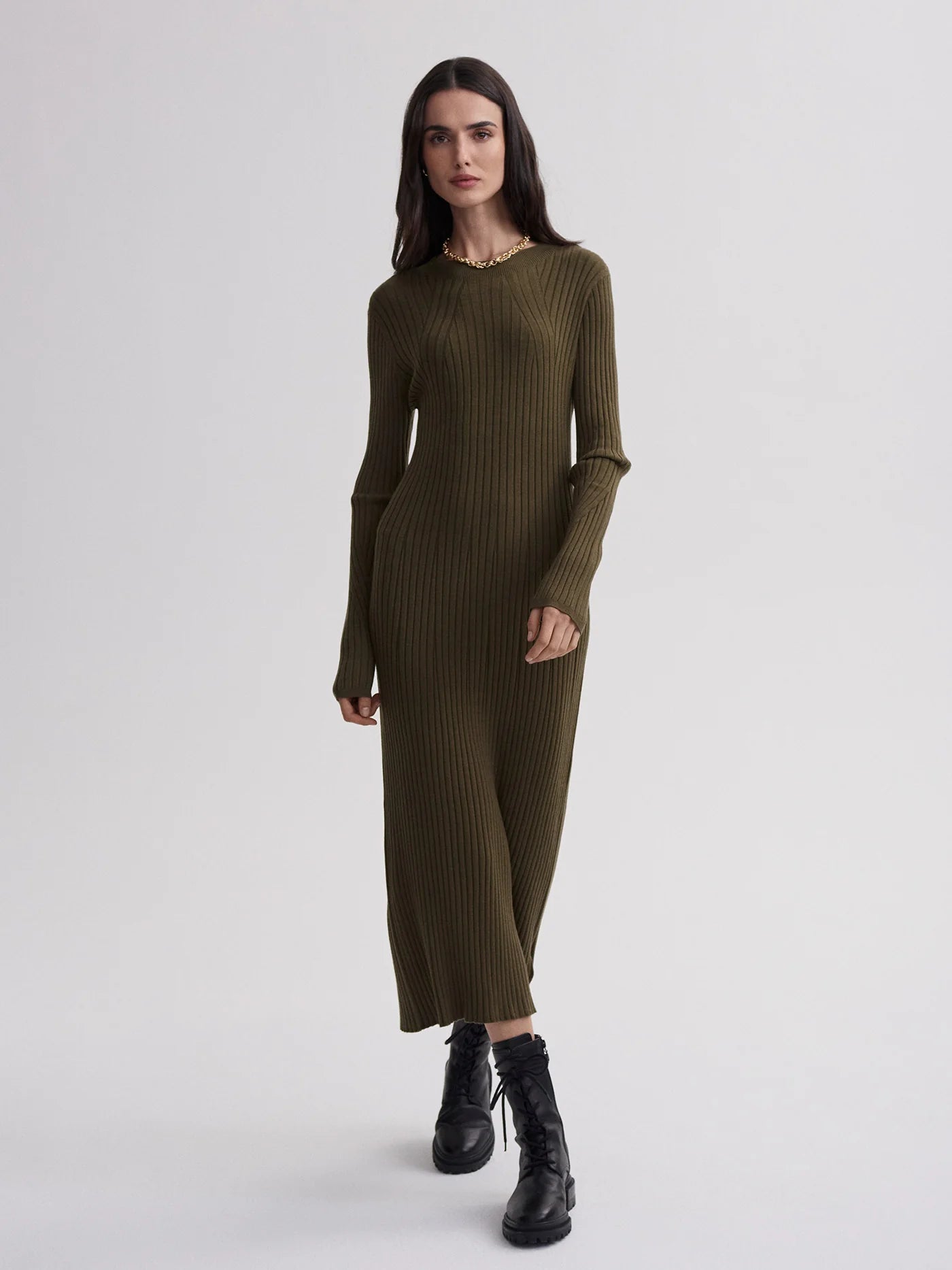 Axel Rib Knit Midi Dress | Varley Varley