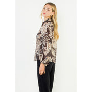 Paisley Long Sleeve Top THML