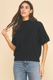 Mock Neck Dolman Sweater Pinch