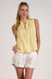 Halter Neck Tie Tank Elan