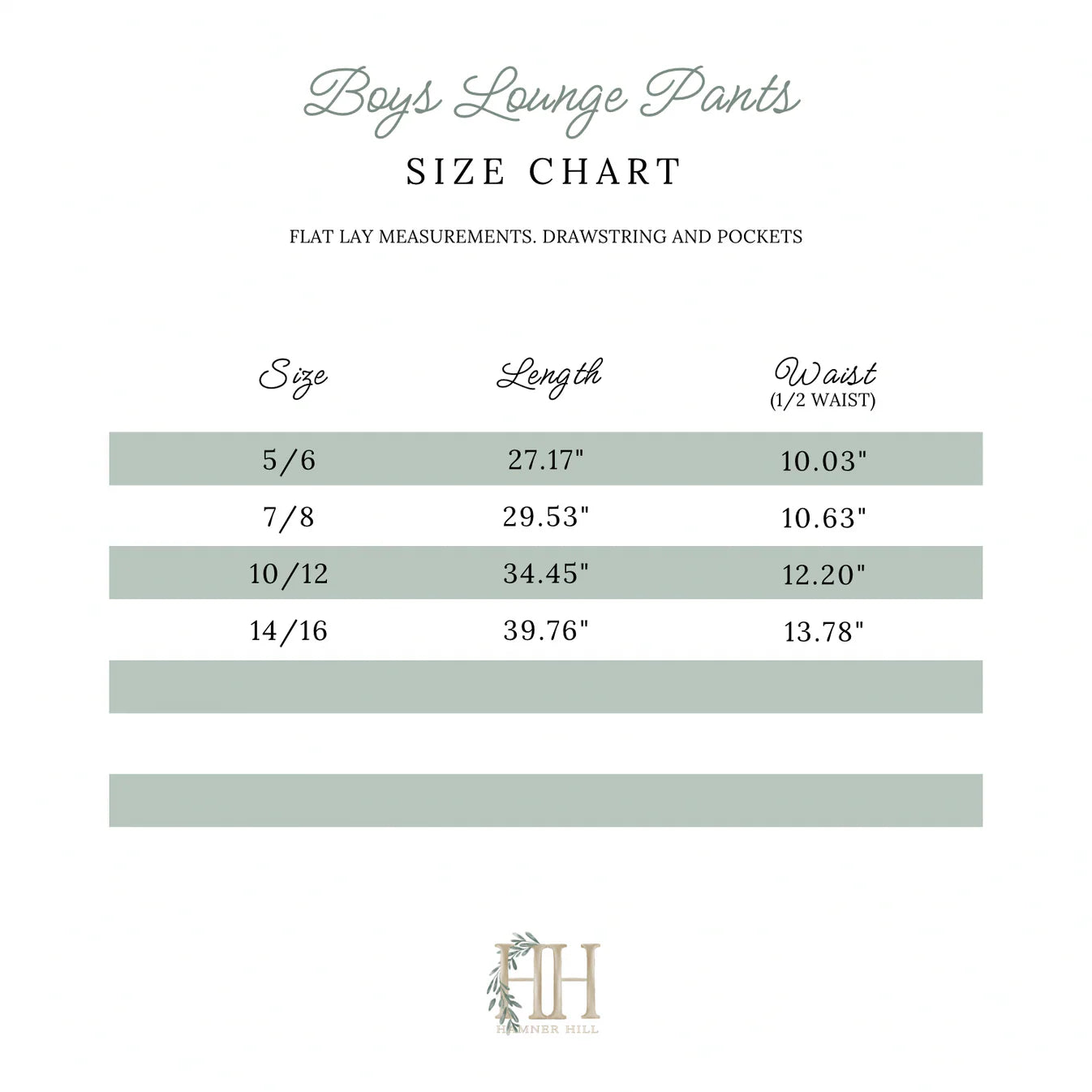 Boy's Loungewear Pants Hamner Hill