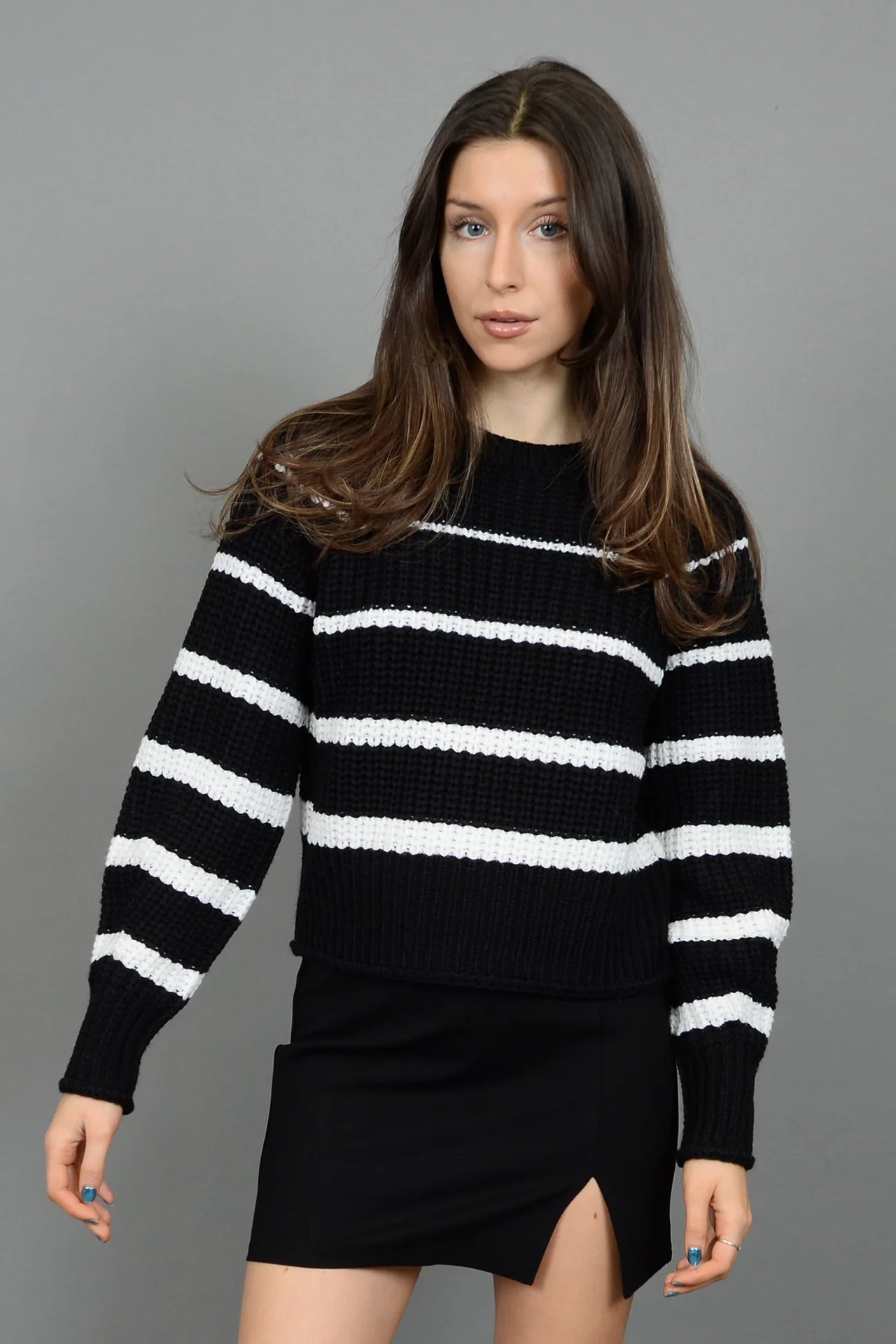 Hifza Raglan Crew Neck Sweater