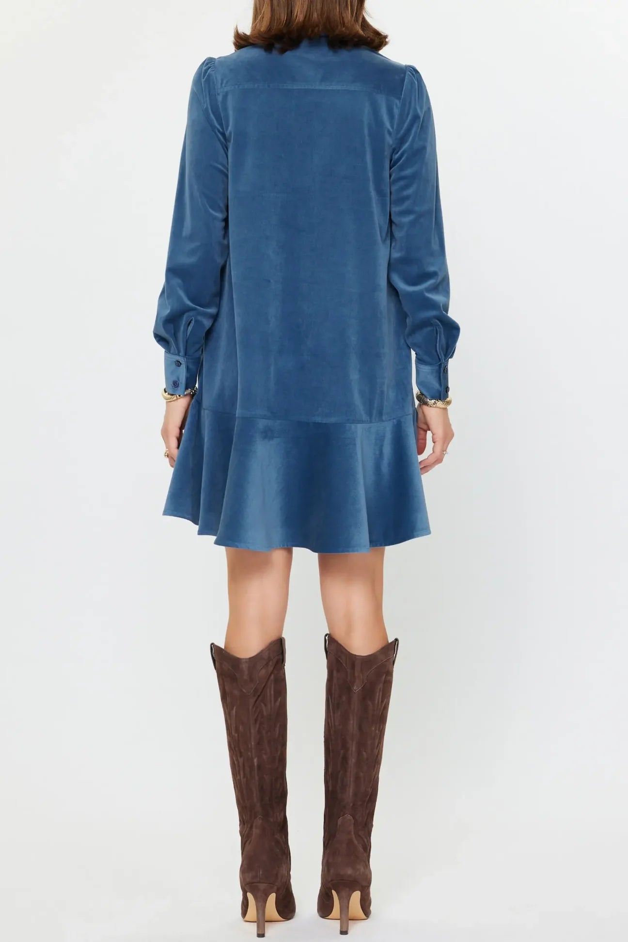 Emily Corduroy Mini Dress Current Air