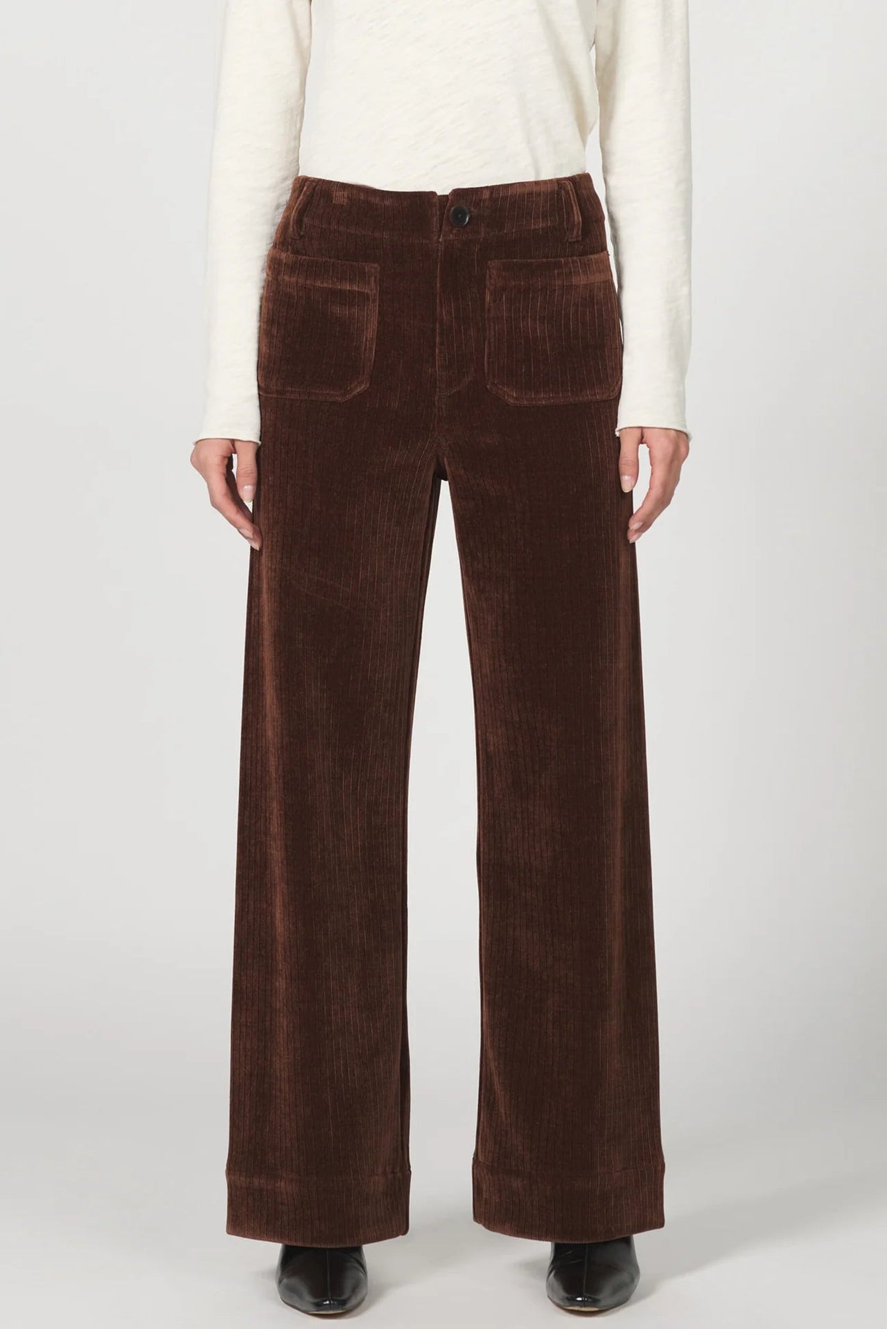 Audrey Wide Leg Corduroy Pants Dear John