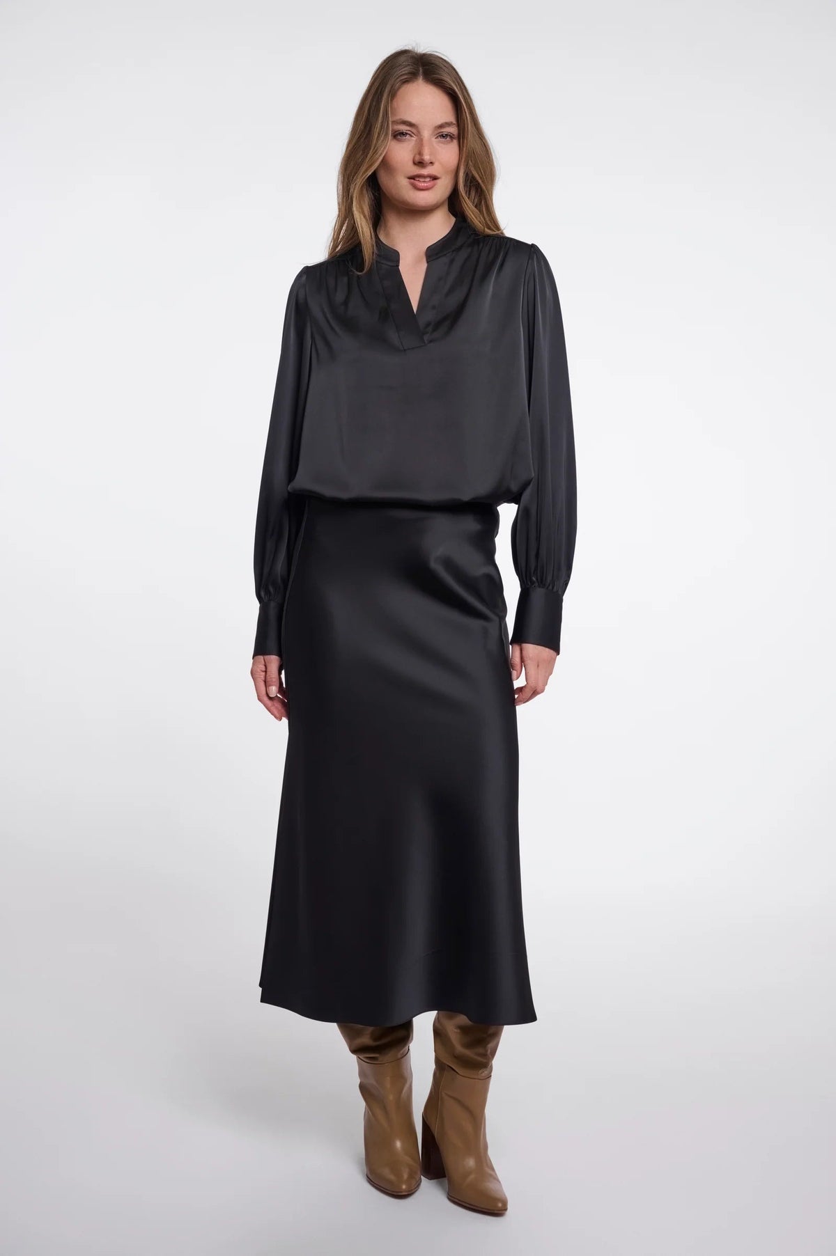 Nahla Midi Skirt Rino & Pelle