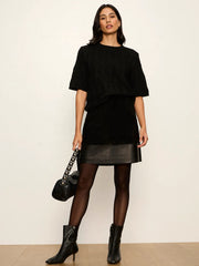 Broadway Suede Leather Skirt Shop Expeditions