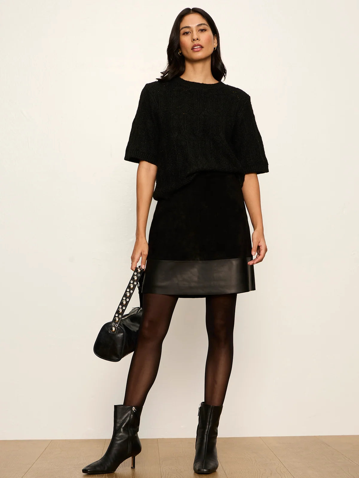 Broadway Suede Leather Skirt Shop Expeditions