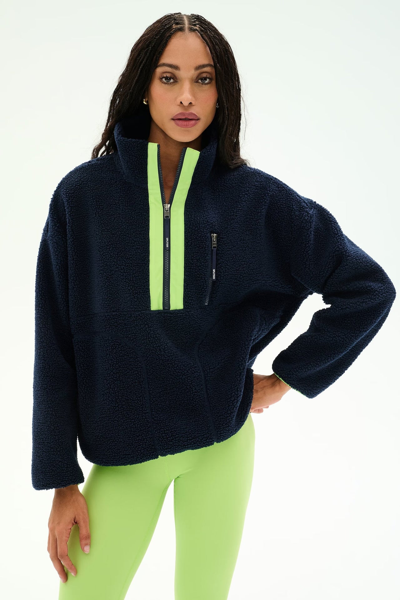 Reese Sherpa Half Zip Pullover | Splits59 Splits59