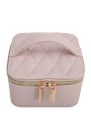 Leah Quilted Travel Jewelry Case with Pouch Brouk & Co