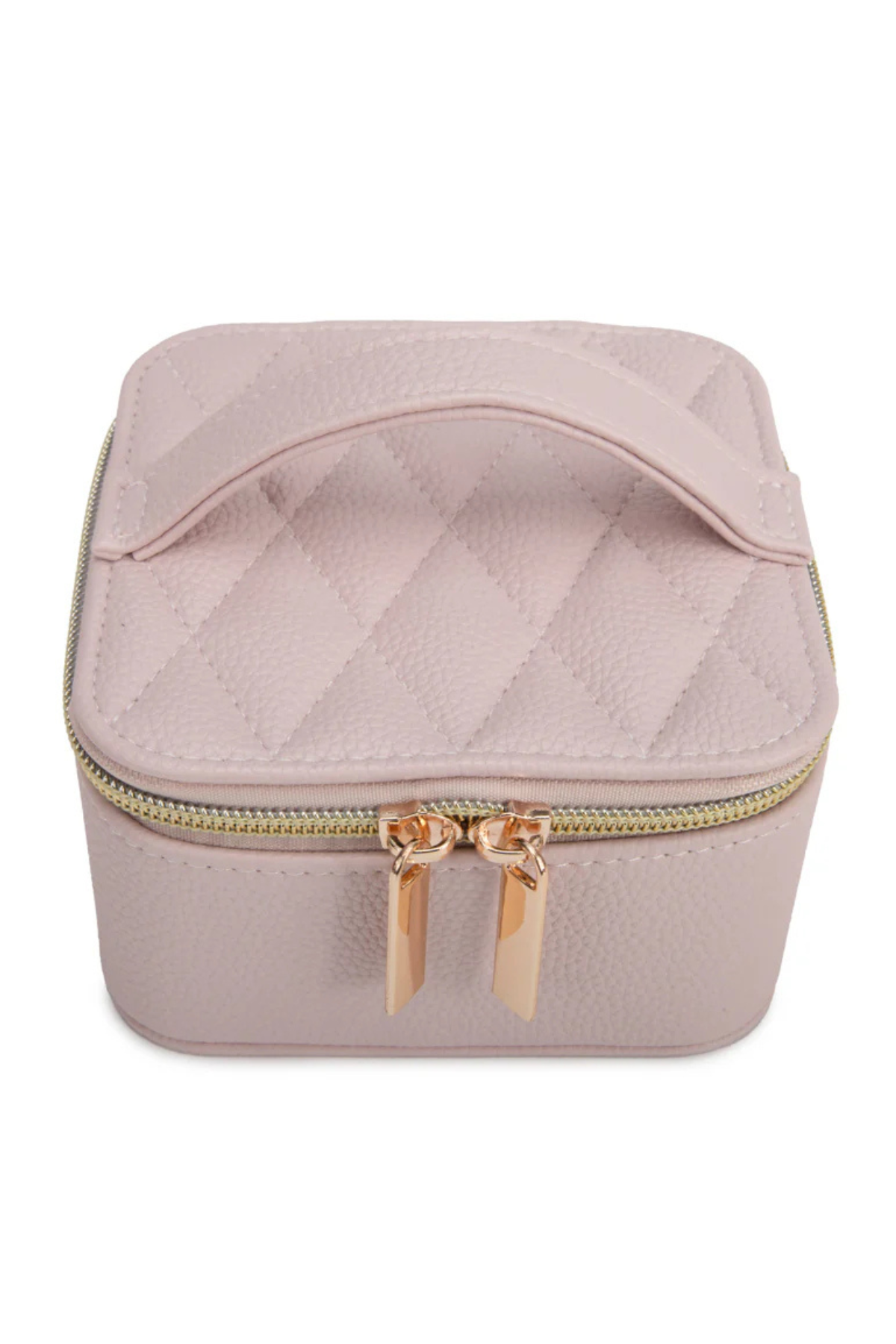 Leah Quilted Travel Jewelry Case with Pouch Brouk & Co