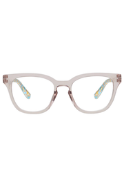 Nola Glasses in Gray/Chelsea Orange - Laura Park Collab | Peepers Peepers