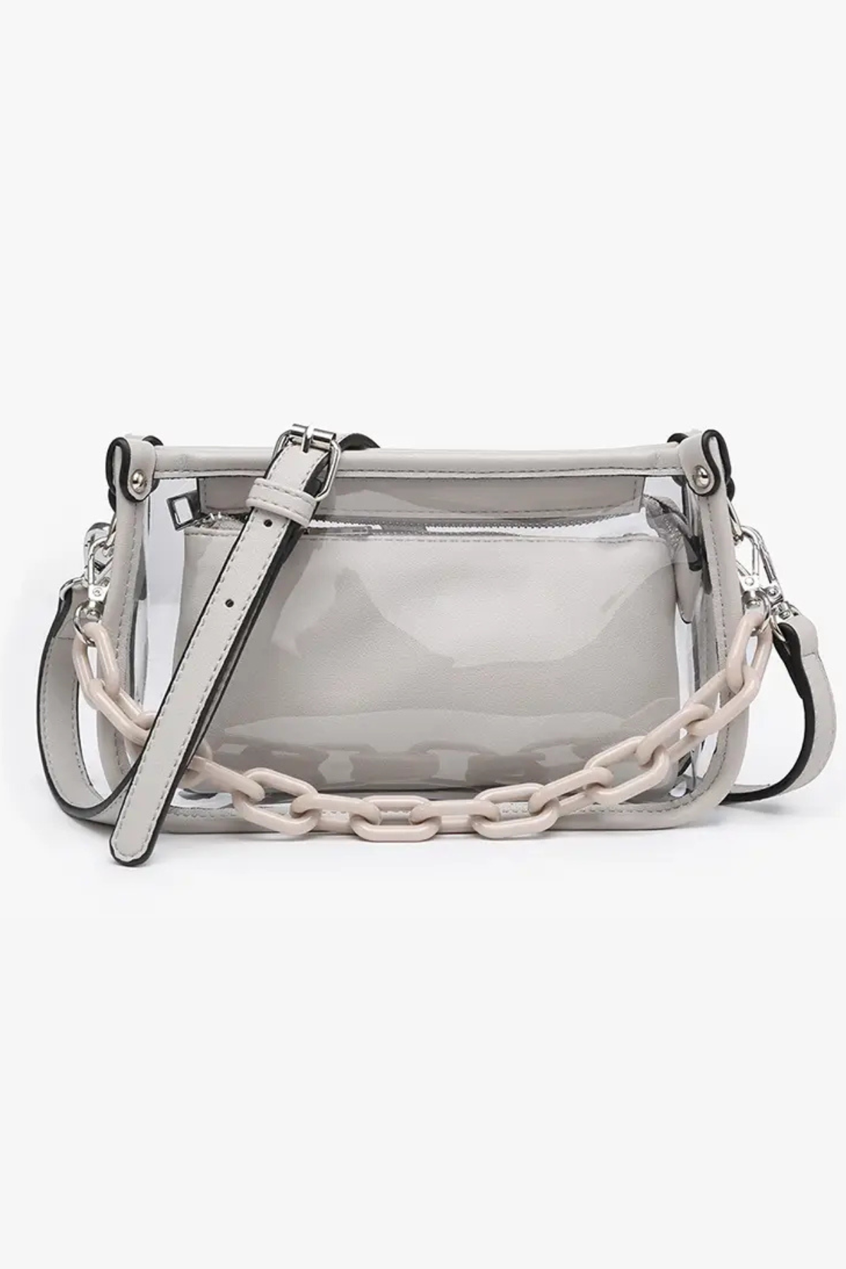 Jessica Stadium Clear Crossbody Bag Jen & Co.