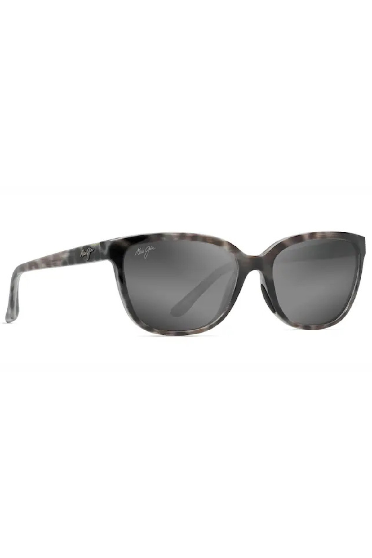 Honi Sunglasses in Grey Tortoise Stripe/Grey | Maui Jim