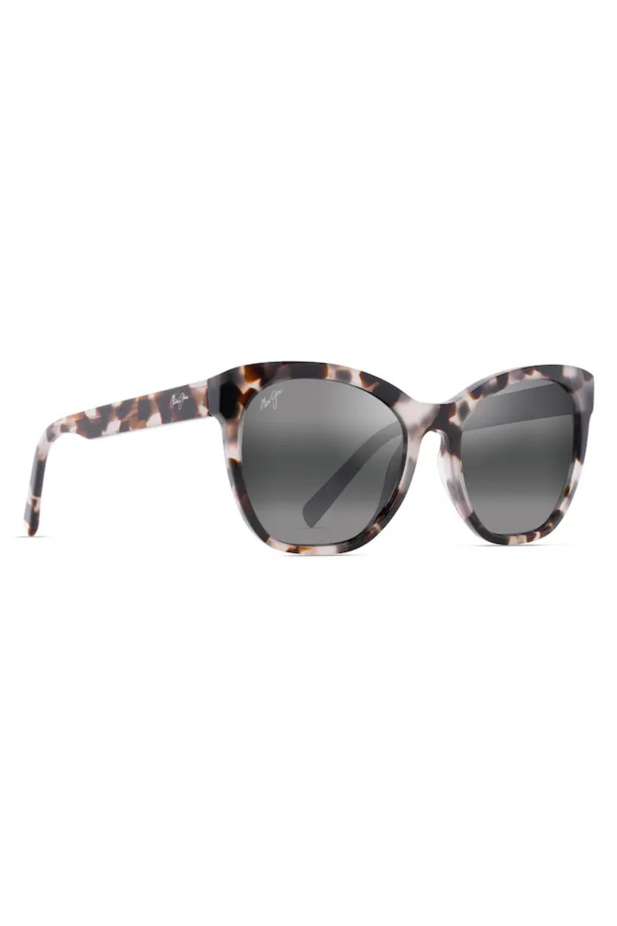 Alulu Sunglasses in Grey/White Tokyo Tortoise | Maui Jim